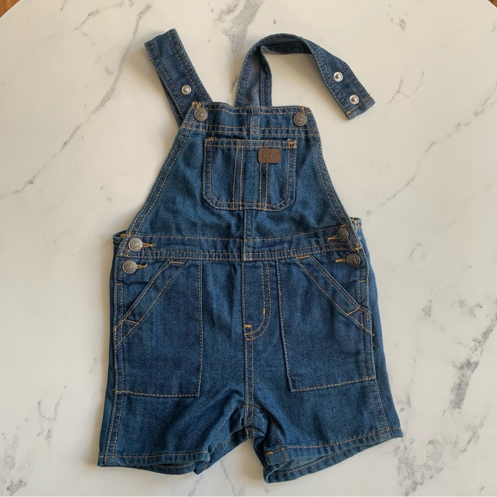 Lee Kids Blue Denim Overalls